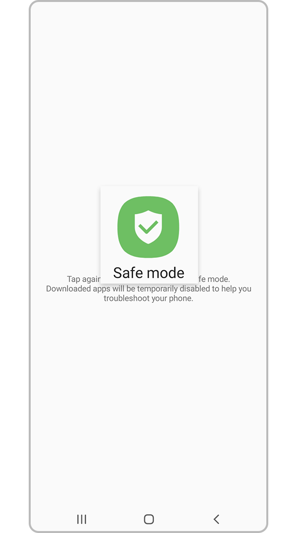 camera focus function in safe mode step 4