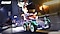 A character in a racing game is blazing past the competition and off the Samsung OLED screen. 'Kartrider Drift' logo is on the top.