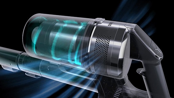 Multi-layered Filtration System (Sistem Filtrasi Berlapis) membantu Anda menjaga udara di rumah Anda sebersih lantai Anda