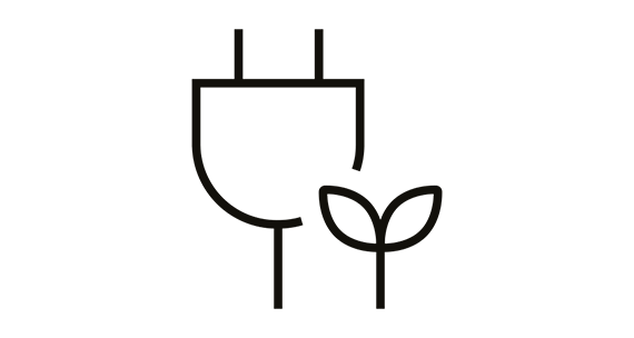 Ecologic Power Point Symbol