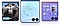 Zu sehen sind drei Frontdisplays mit One UI 8, auf denen die Now Bar, Morning Brief und verschiedene Widgets anzeigt sind.
