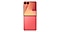 En Galaxy Z Flip7 sett bakfra i fargen Coralred