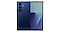 En Galaxy Z Fold7 sett bakfra i fargen Blue Shadow
