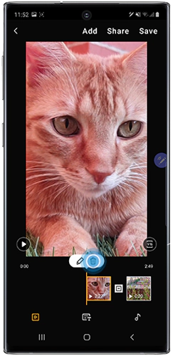 Tap the delete icon