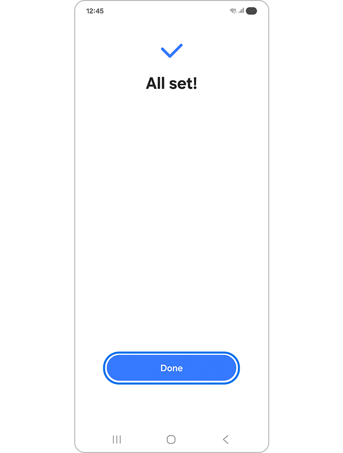 Tapping Done after all set