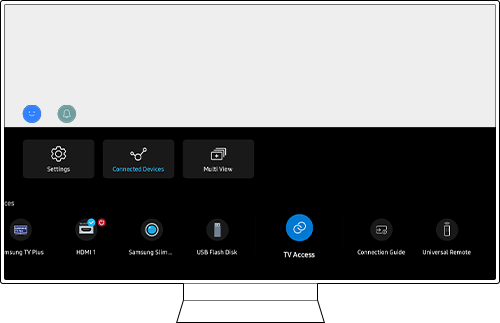 Select TV access