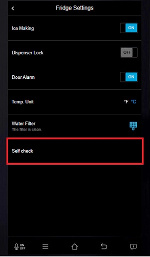 Tap Self Check