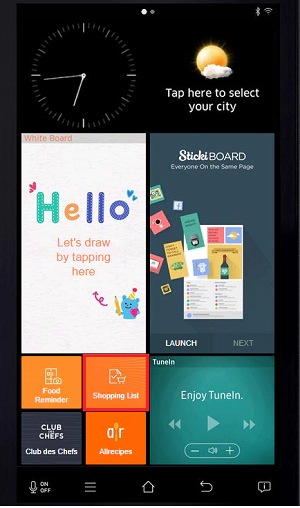 Tap the Shopping List app