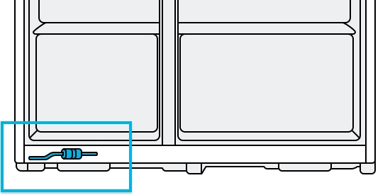 check the water line connection and the water pressure