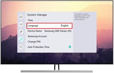 Select language