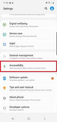 Tap Accesibility