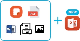 Newly added PPT conversion