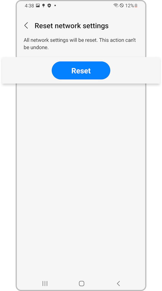 reset network settings 5