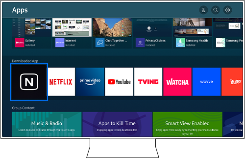 navigate to Nifty Gateway TV app