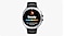 Galaxy Watch8 Classic עם תכונת 'עומס בכלי הדם' על המסך. מלמעלה, סמל Labs, טקסט 'יציב', גרף עמודות, טקסט 'העומס בכלי הדם שלכם עקבי'.