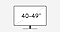 40 to 49 inch monitor