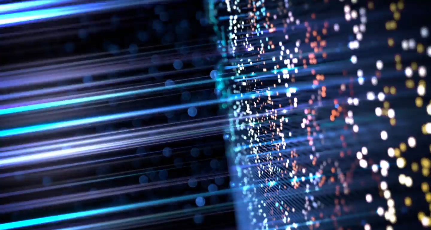 נוריות Quantum Mini LED בטלוויזיית Neo QLED פולטות אור מבריק.