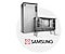 There are old models of Samsung refrigerator and black & white TV.