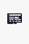 One microSD Card PRO ultimate in black facing front.