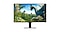 The monitor shows a scene of a warrior and a dragon facing each other.
