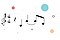 There are illustrated music notes of do, sol, sol, mi, and re with green, blue, yellow, and red dots around them. The notes are to show the melody of the brand sound 'The Voyage'.
