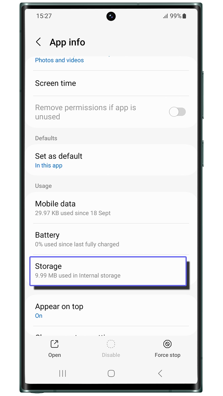 How to clear app cache and data in samsung phones