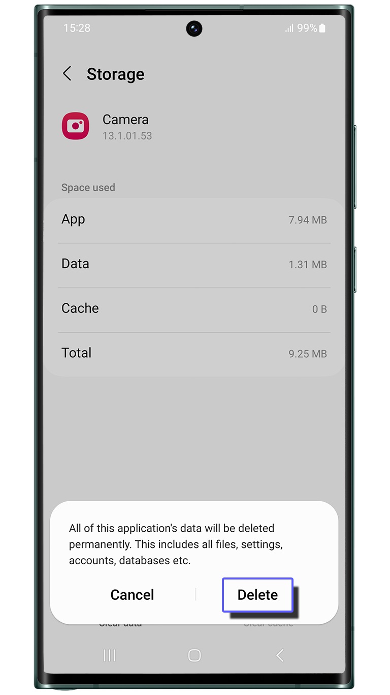 how to clear app cache and data in samsung phones