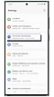 tap on accounts and backup in samsung mobile