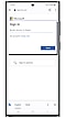 Enter the Microsoft account to connect Gallery app to Microsoft OneDrive.