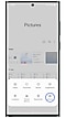 tap on gallery settings in samsung mobile
