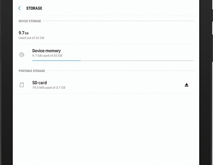 Remove a MicroSD Card