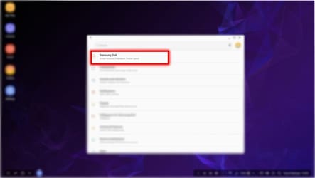 How to change the speakers on Samsung DeX mode in Galaxy S9?