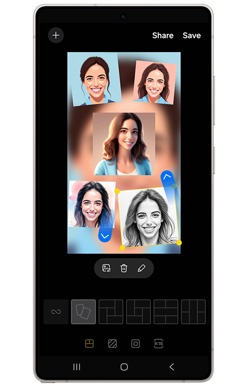 image showing to arrange the images