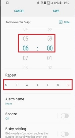 How to set alarm?