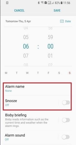 How to set alarm?