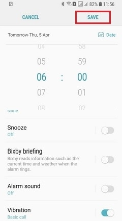 How to set alarm?