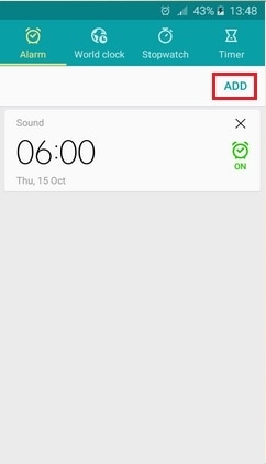 How to set alarm?