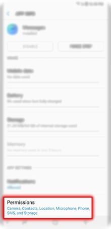How to Set Individual Permissions for Apps in S9|S9+?