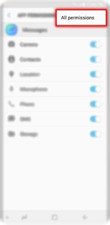 How to Set Individual Permissions for Apps in S9|S9+?