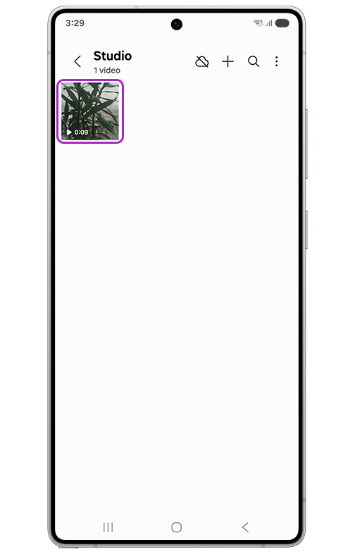 image showing that selecting the video to edit