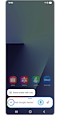 Tapping on plus icon