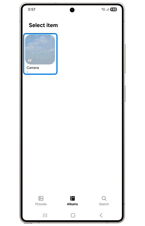 image showing to choose a photo to use as your lock screen background