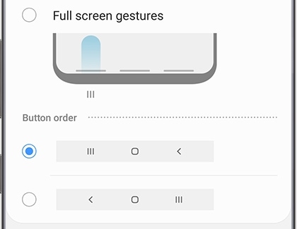 Navigation bar button order