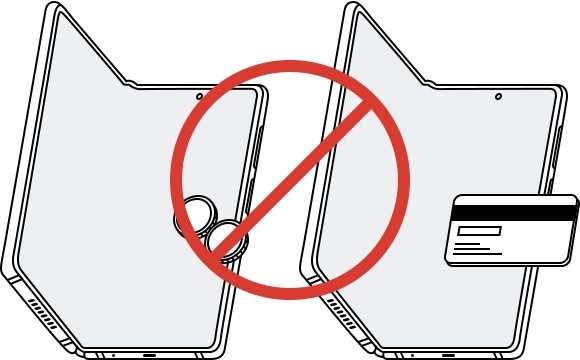Do not place any objects