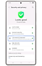 image showing to tap on Lost device protection option