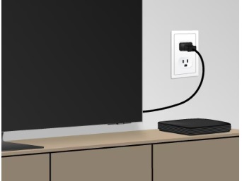 Samsung TV light off