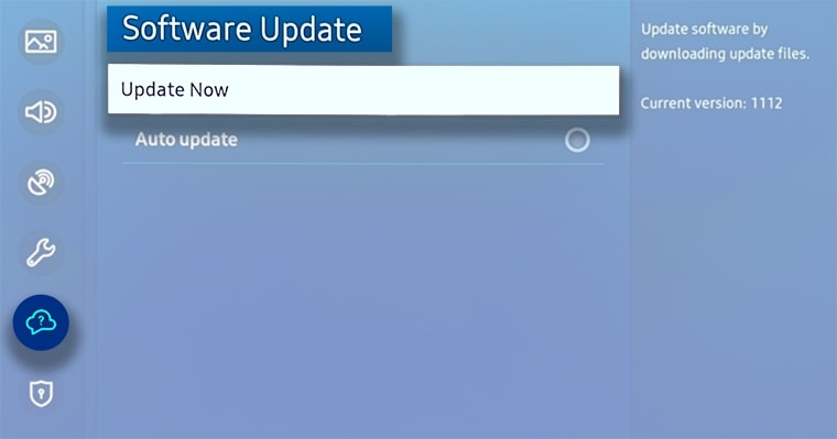 Software update.