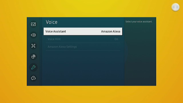 image of Voice assistant selection