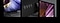 Close-up of various parts of Samsung OLED TV models.
