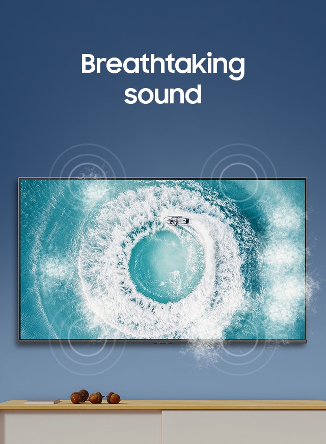 QLED 4K - Breathtaking Sound QLED 4K - Breathtaking Sound